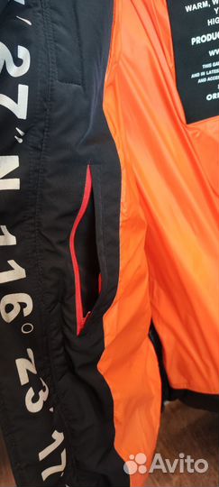 Мужской зимний пуховик, размер 52