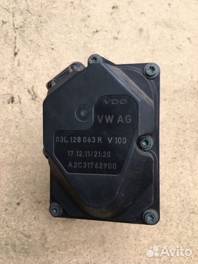 Дроссельная заслонка VAG 2.0 TDI Audi VW Skoda