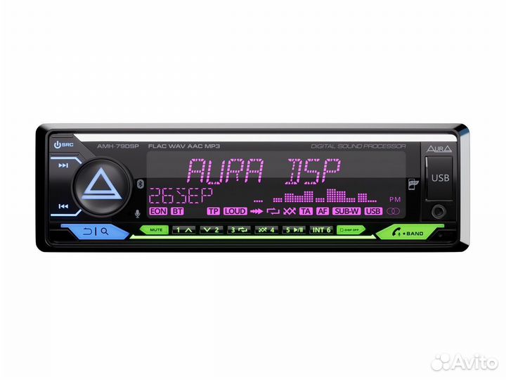 Магнитола aura AMH-79DSP
