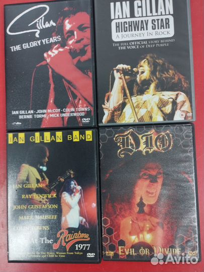 IAN gillan DIO музыка на DVD