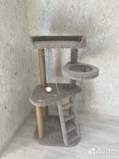 Когтеточка игровой комплекс для кошек 