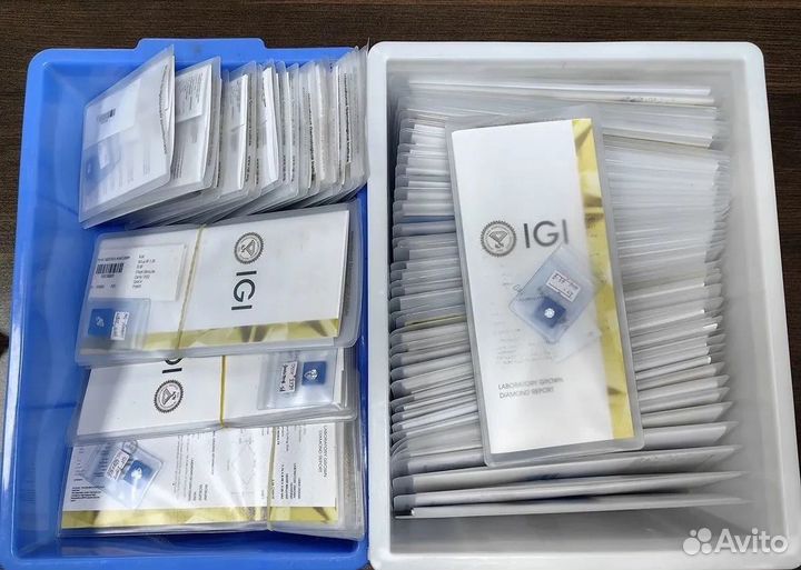 Бриллианты CVD 0.61ct D/VS1