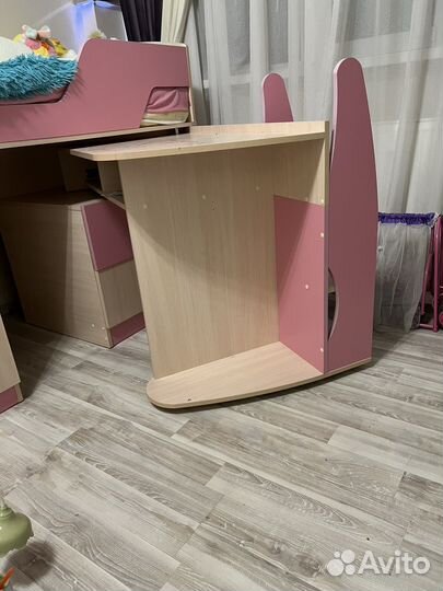 Детская кровать от 3 лет для девочки бу