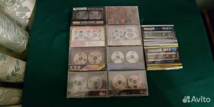 Кассеты Sharp.Sony.Citizen.Kenwood.Denon.Metall