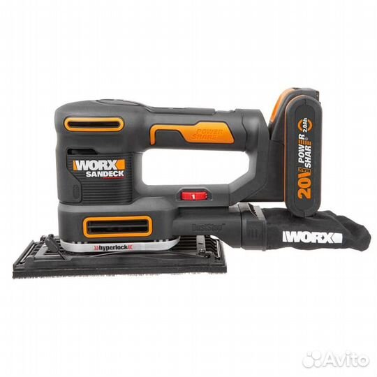 Виброшлифмашина worx WX820