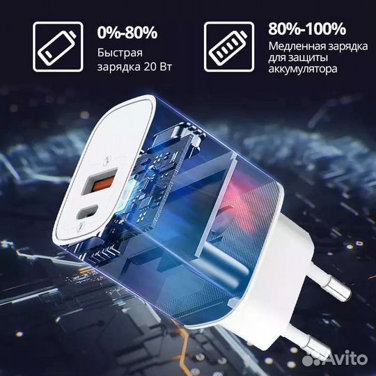 Зарядное устройство на iPhone 20w