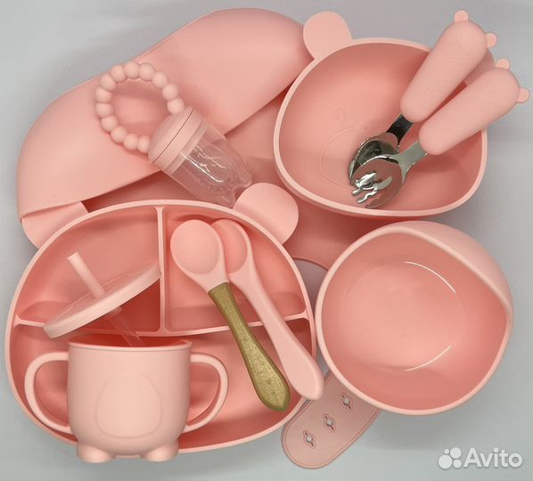 Посуда детская силиконовая