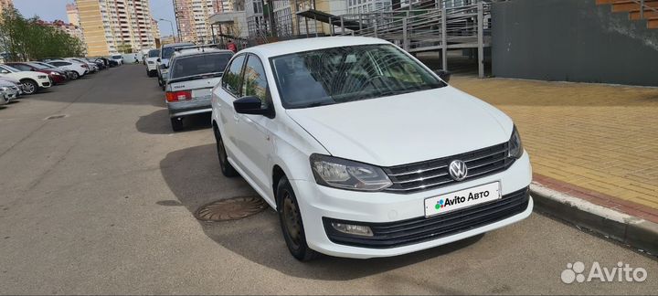 Volkswagen Polo 1.6 МТ, 2019, 260 000 км
