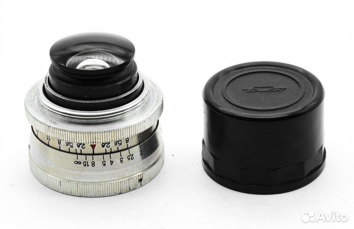 Белый серебряный Юпитер 12 1951г. 2.8/35, в идеале