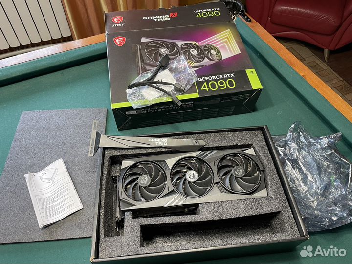 Видеокарта rtx 4090 msi