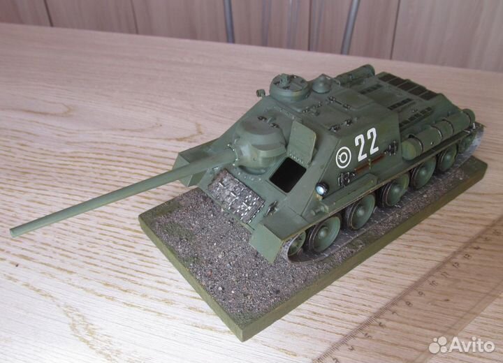 Танк бт 7 и самоходка су 100 масштаб 1 / 35