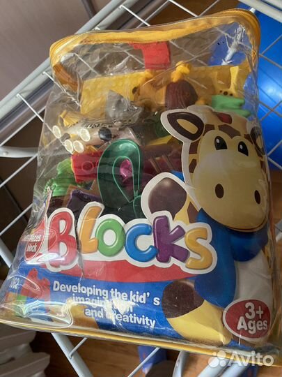 Детский конструктор Blocks ZOO (зоопарк)