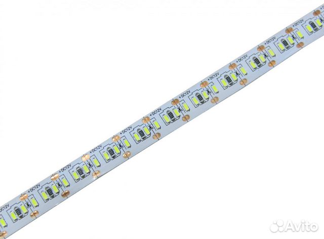 Мощная LED линейка 4014 на алюминиевой основе 24w