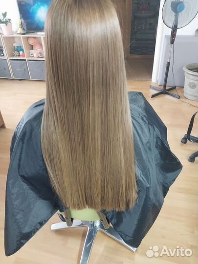 Кератиновое выпрямление ботокс прикорневой буст ап