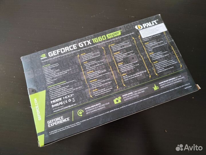 Видеокарта Palit gtx 1660 super stormX