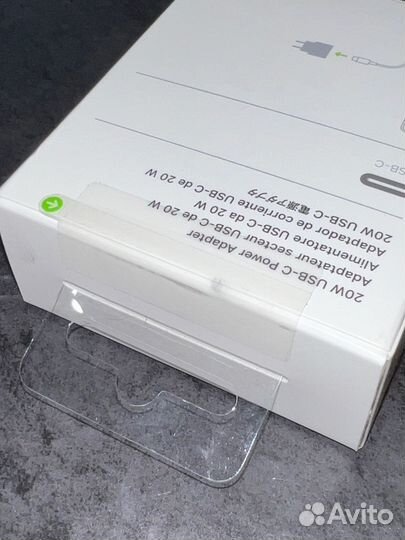 Оригинальный Apple USB-C Адаптер 20w