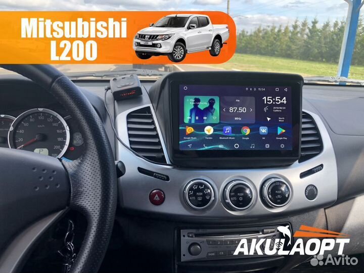 Магнитола Mitsubishi L200 2006-2015, Pajero Sport