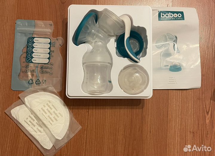 Молокоотсос ручной baboo