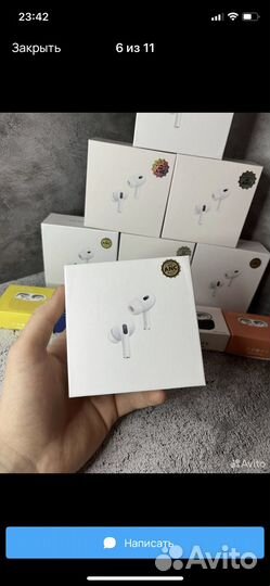 AirPods Pro 2 Premium (гарантия + чехол)