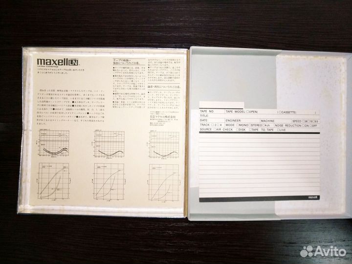 Музыка Dire Straits на катушке Maxell LN35-90