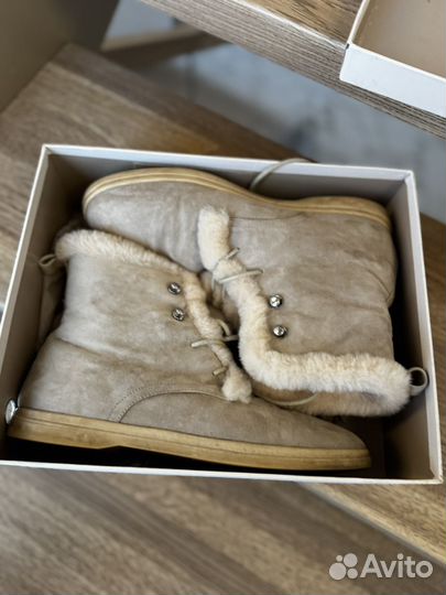 Лоферы зимние