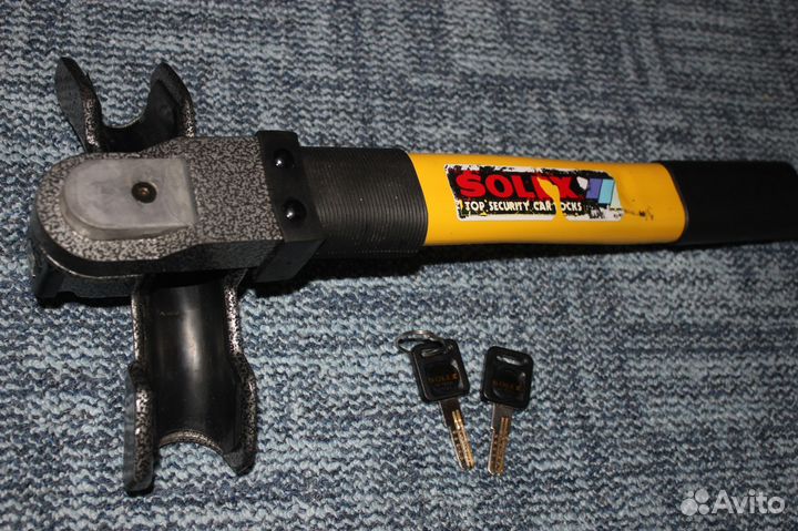 Замок универсальный противоугонный руль/торпеда
