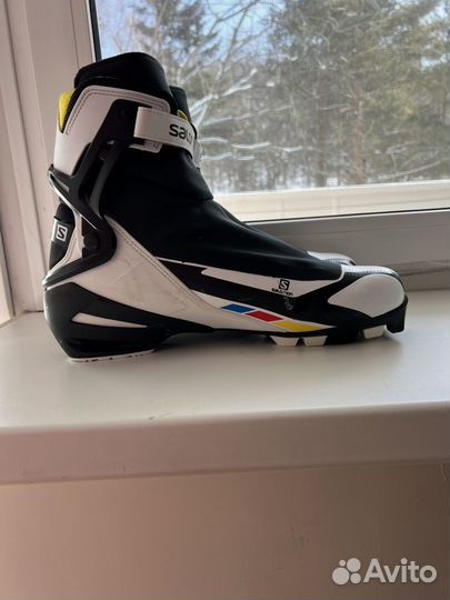 Лыжные ботинки коньковые salomon
