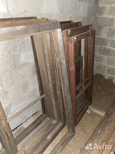 Деревянные рамы бу 1000 за все