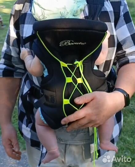 Слинг на кольцах/ рюкзак-кенгуру