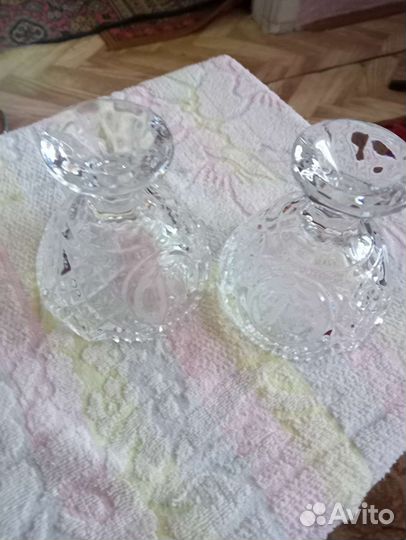 Хрустальные вазочки СССР