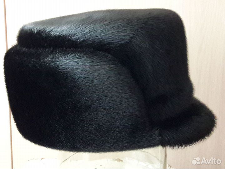 Шапка формовка из меха нутрии