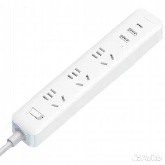 Удлинитель Xiaomi Mi Power Strip 20W 2A1C 1.8m