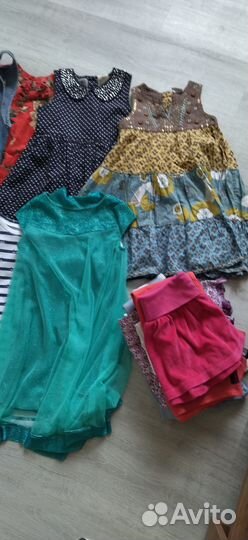 Одежда пакетом на девочку 110-116