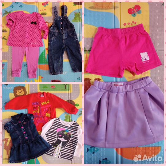 Вещи на девочку 80-86