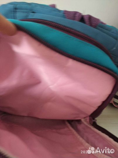 Рюкзак школьный для девочки Гризли