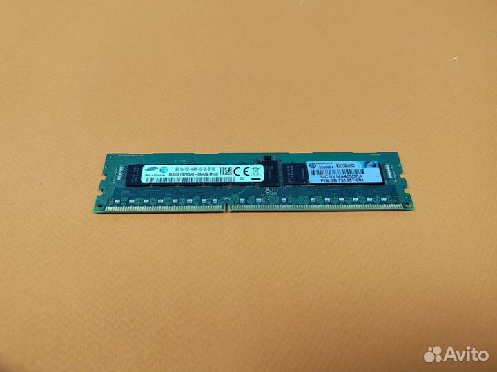 Серверная DDR3 8GB 1866 MHz ECC REG samsung 1Rx4