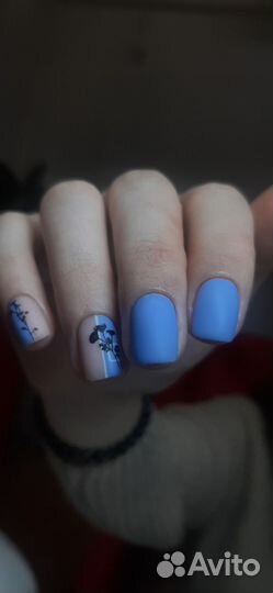 Маникюр коррекция ногтей