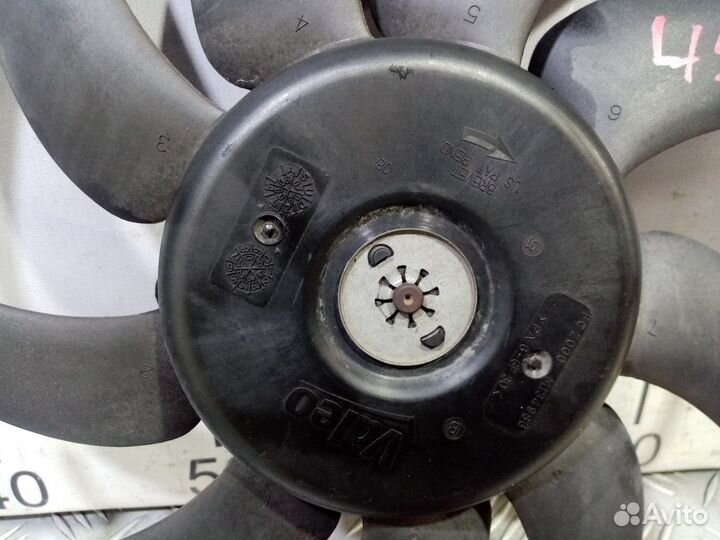 Б/У Вентилятор радиатора 350MM 200W#001