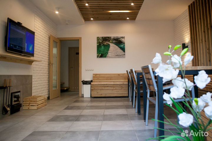 Дом для отдыха с баней