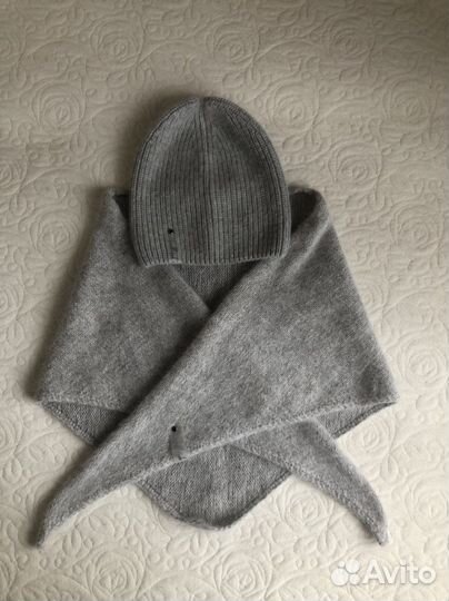 Бактус и шапка из пуха норки