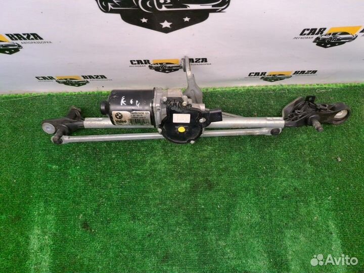 Трапеция передних стеклоочистителей с моторчиком