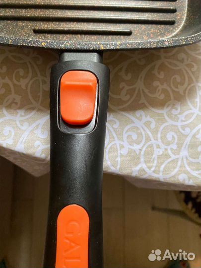 Чугунная сковорода гриль