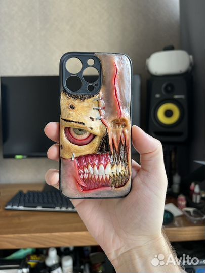 Чехол для iPhone 12 pro max ручная работа