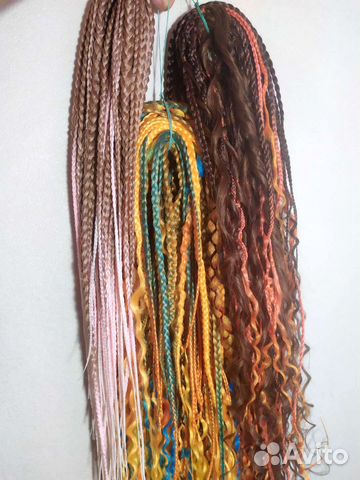 Комплект афрокос, бохокос