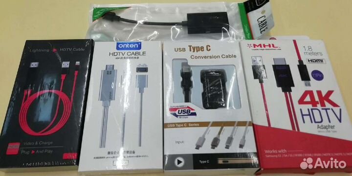 Hdmi адаптер MHL для подключения телефона к TV