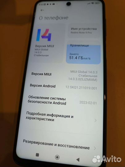 Xiaomi redmi note 9 pro