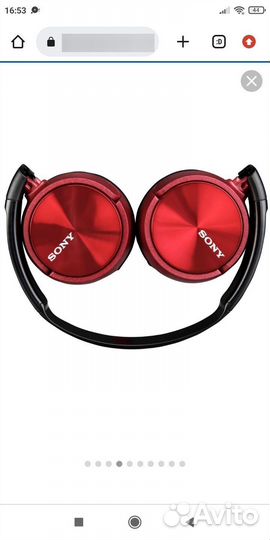 Наушники Sony MDR-ZX310AP