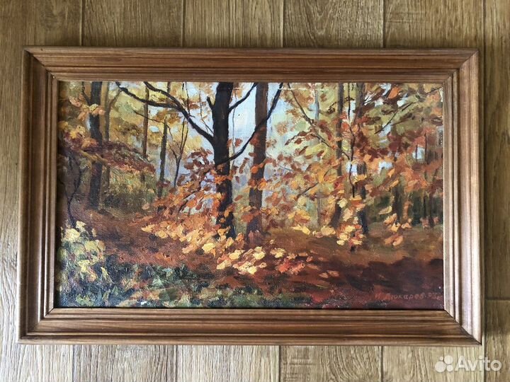 Картина маслом пейзаж