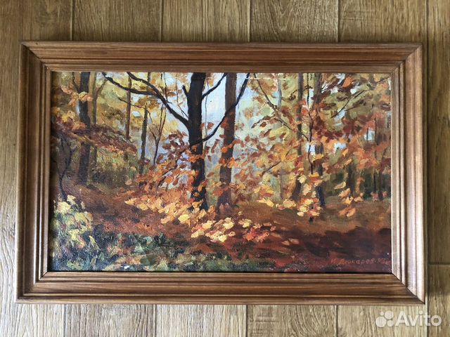 Картина маслом пейзаж