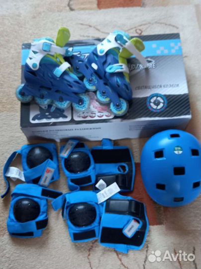 Ролики раздвижные для мальчика р27-30